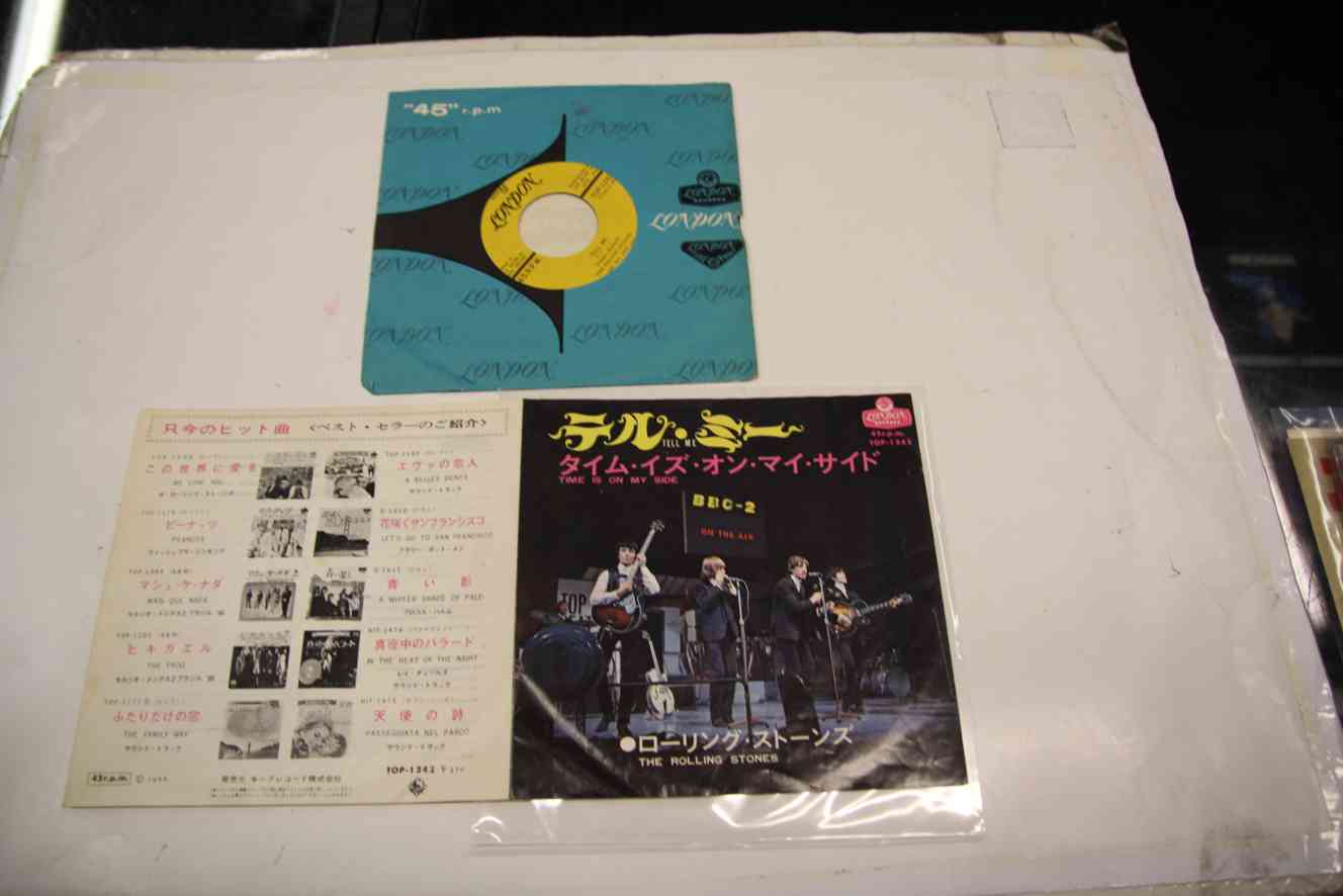ROLLING STONES - TELL ME / TIME IS ON MY SIDE - JAPAN